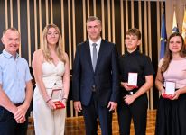 Galerija Županov sprejem najboljših učenk in učencev v MO NM, 16. 6. 2026