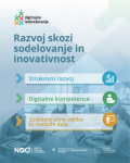 Plakat digitalne kompetence - razvoj skozi sodelovanje in inovativnost