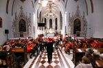 Godalni orkester na koncertu pri franciskanih 2